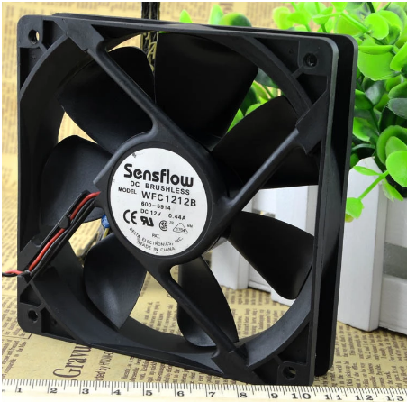 Original DELTA WFC1212B Cooling Fan 12V 0.44A 5.28W 2wires WFC1212B Fans